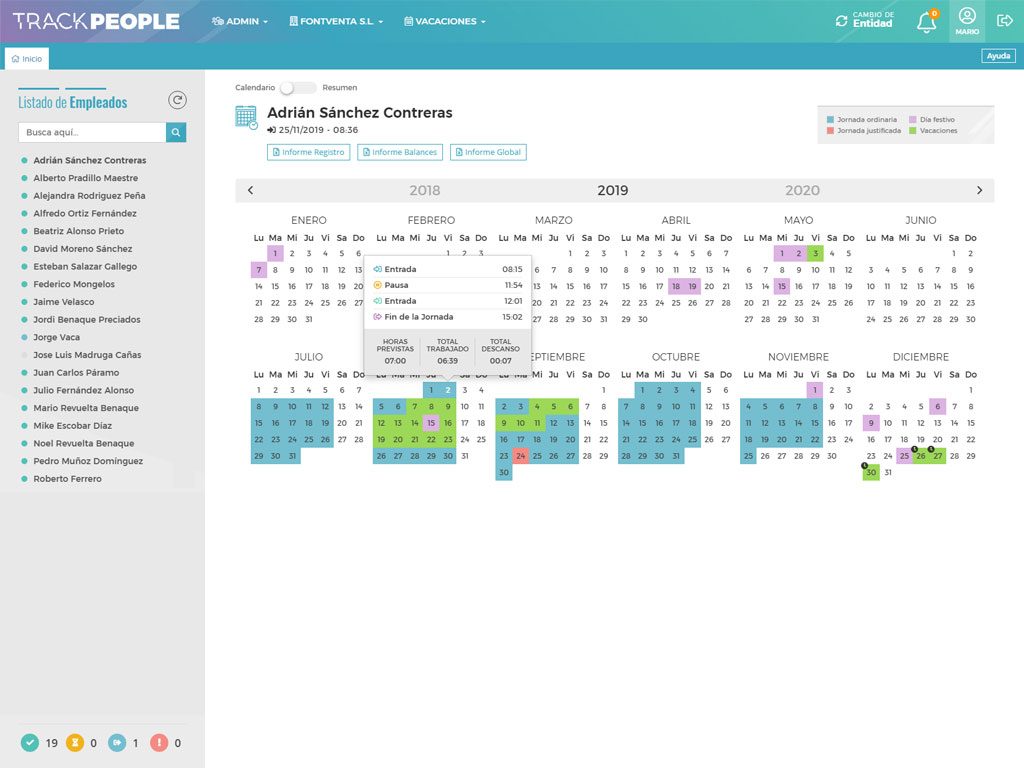 App Fichaje Empleados