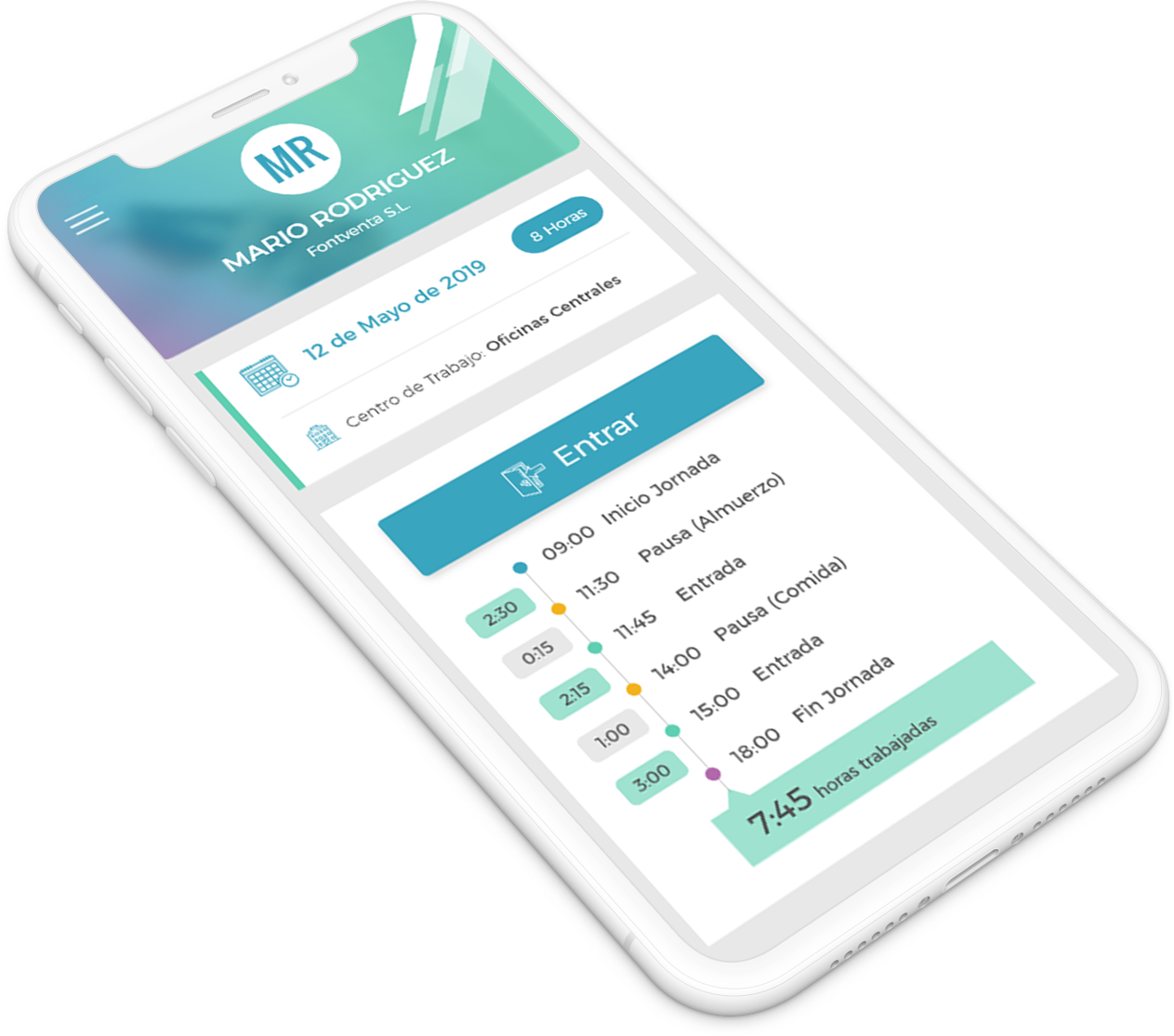 Control de Presencia y Horario